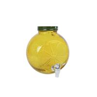 Citroen Drankdispenser glas 19x19x24,5cm - thumbnail
