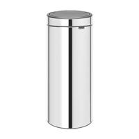 Brabantia touch bin afvalemmer 30 liter brilliant steel - thumbnail