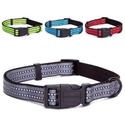 Nobleza Honden klikhalsband - Reflecterend Nylon - 70 cm