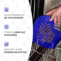 Eat Slow Live Longer Lick Mat Lovely Blue - thumbnail