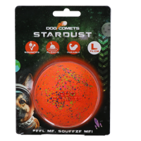 Dog Comets Stardust Oranje L - thumbnail