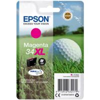 Epson Golf ball Singlepack Magenta 34XL DURABrite Ultra Ink - thumbnail