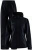 Craft 1911775 Core Explore Rain Set Wmn - Black - XS - thumbnail