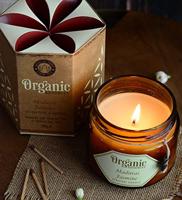 Organic Goodness Geurkaars in Glas Jasmijn - Soja Was (200 gram) - thumbnail