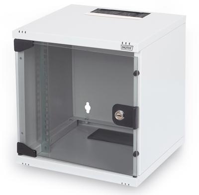 Digitus DN-10-05U-1 10inch-wandkast 6 HE Grijs-wit (RAL 7035) Digitus DN-10-05U-1 10inch-wandkast 6 HE Grijs-wit (RAL 7035)