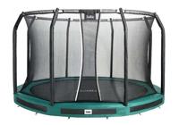 Trampoline Premium Grond Combo 396cm Groen - thumbnail