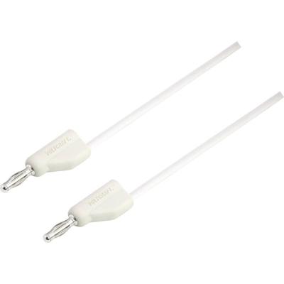 VOLTCRAFT MSB-300 Meetsnoer Banaanstekker 4 mm Silicone 1.00 m Wit 1 stuk(s) VOLTCRAFT MSB-300 Meetsnoer Banaanstekker 4 mm Silicone 1.00 m Wit 1 stuk(s)