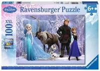 Ravensburger disney frozen: in het rijk van de sneeuwkoningin, 100st. - thumbnail