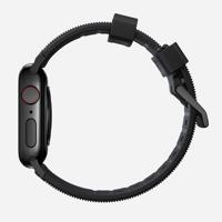 Nomad Rugged band / black hardware (45-49mm) - Black - thumbnail