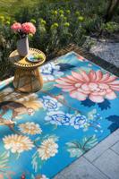 Wedgwood - Saphire Garden Teal outdoor 438708 - 140x200 cm Vloerkleed - thumbnail