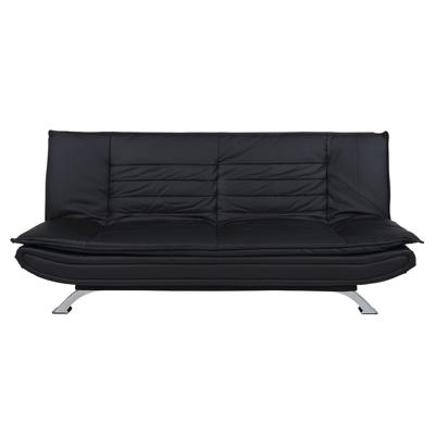 Bendt Slaapbank 'Oliver' PU-leder, kleur zwart Bendt Slaapbank 'Oliver' PU-leder, kleur zwart