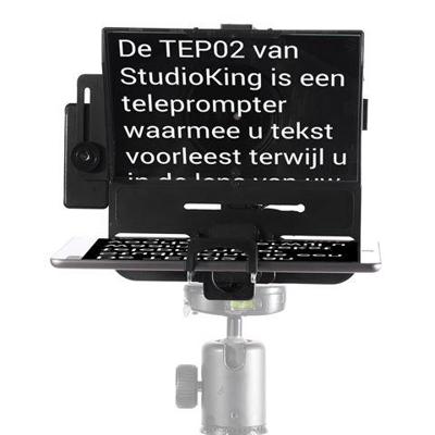 StudioKing teleprompter autocue tep02 voor tablets