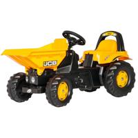 Rolly Toys traptractor RollyKid Dumper JCB junior geel - thumbnail
