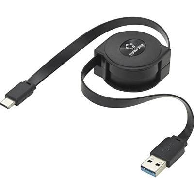 Renkforce USB 3.2 Gen1 (USB 3.0) USB-C® stekker, USB-A mannelijk, 0,80 m, zwart RF-4352328