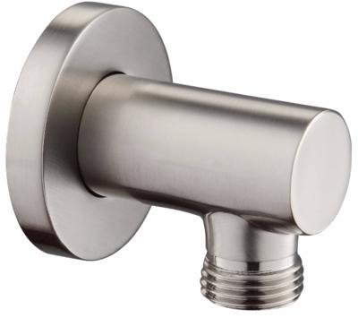 Ben Connect Round muuraansluitbocht RVS-look