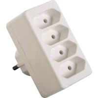 AS Schwabe 48411 Stopcontactsplitter Wit - thumbnail