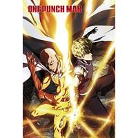 Poster One Punch Man - Saitama and Genos 61x91,5cm - thumbnail