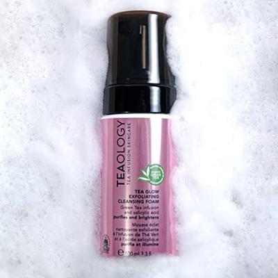 Teaology Tea glow exfoliating cleansing foam 100 Milliliter Teaology Tea glow exfoliating cleansing foam 100 Milliliter