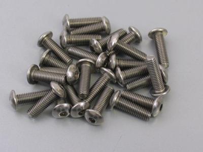Bofix inbusbout m5 x 16 rvs met bolkop (25 stuks)
