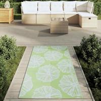 Buitenkleed ARAKIL 80x150 cm polypropeen groen - thumbnail