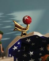 Alessi Happy Eternity Baby Stella Cometa Kerstster porselein - thumbnail