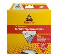 Tochtstrip univ 9x7mm wit 6m Deltafix - Deltafix - thumbnail