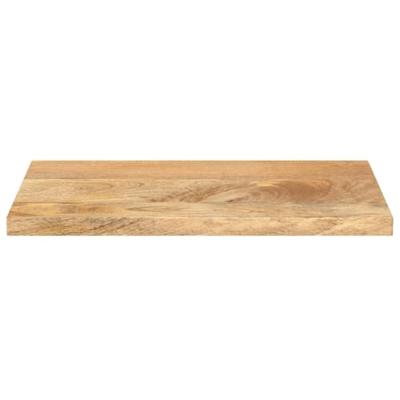 Tafelblad rechthoekig 60x40x2,5 cm massief mangohout
