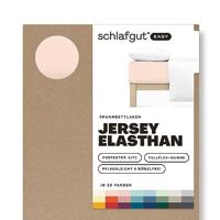 Schlafgut Schlafgut EASY Jersey Elasthan Hoeslaken M - 120x200 - 130x220 230 Red Light - thumbnail