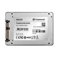 Transcend 220S 480 GB SSD harde schijf (2.5 inch) SATA 6 Gb/s Retail TS480GSSD220S - thumbnail