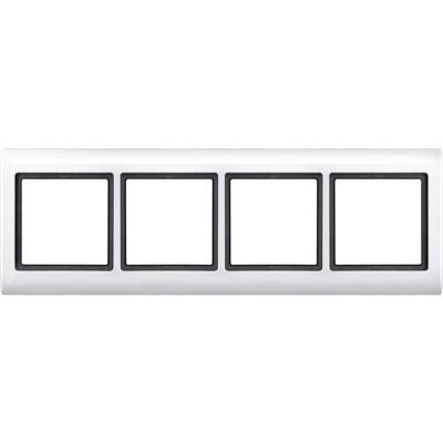 Merten 400419 Afdekking Frame AquaDesign Polar-wit 1 stuk(s)