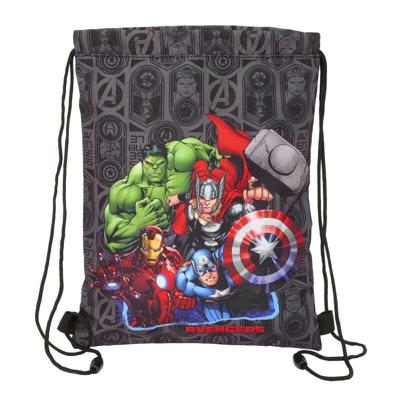 Rugtas met Koordjes The Avengers Vendetta Zwart 26 x 34 x 1 cm Rugtas met Koordjes The Avengers Vendetta Zwart 26 x 34 x 1 cm