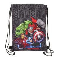 Rugtas met Koordjes The Avengers Vendetta Zwart 26 x 34 x 1 cm - thumbnail