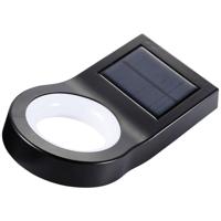 Sygonix SY-5653638 Wandlamp op zonne-energie met bewegingsmelder SMD LED LED vast ingebouwd Zwart - thumbnail