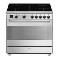 SMEG BG91IX2 Classici Esthetisch Fornuis met Inductie Kookplaat - 90 x 60 cm - thumbnail