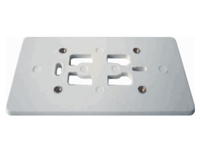 Corodex 862 wit montageplaat tbv 2-voudig 75x140 17443130 - thumbnail