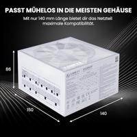 Lian Li SX Series 80 PLUS Platinum PC-netvoeding 850 W ATX 80 Plus Platinum - thumbnail