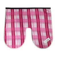 Windscherm Flap Pink Plaid - thumbnail