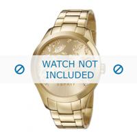Esprit horlogeband ES107282-003 Staal Goud - thumbnail