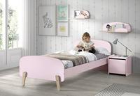Vipack wandplank Kiddy - oud roze - 65 cm - Leen Bakker - thumbnail