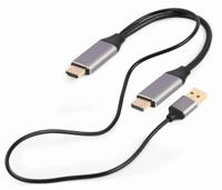 Actieve 4K HDMI naar DisplayPort-adapter, zwart - thumbnail
