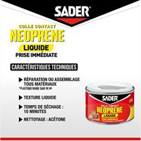 SADER Scatola in metallo liquido a contatto liquido in neoprene - 250 ml - thumbnail