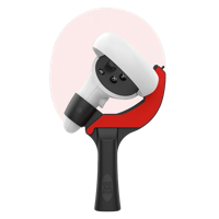 Tafeltennis Grips voor Quest 2 Controllers - thumbnail