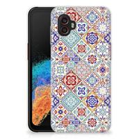 Samsung Galaxy Xcover 6 Pro | TPU | Siliconen hoesje | Tiles Color - thumbnail