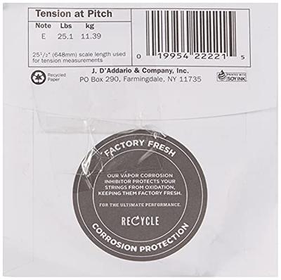 D&apos;Addario BW053 Bronze Wound Acoustic Guitar Single String .053 losse snaar voor westerngitaar