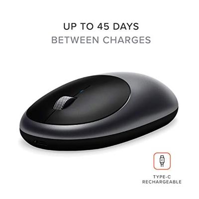 Satechi M1 Muis Bluetooth Optisch Antraciet 1200 dpi - thumbnail