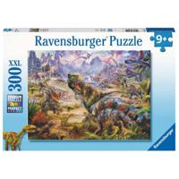 Ravensburger puzzel stukjes gigantische dinosauriër 300 XXL - thumbnail