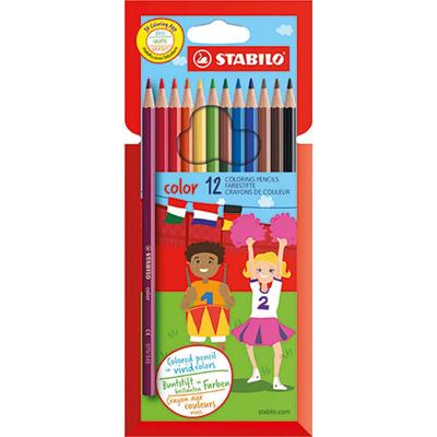 Stabilo Color Potlood 12 Stuks - thumbnail