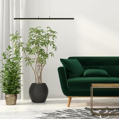 Searchlight Dimbare led hanglampTribeca zwart - 96381-1BK