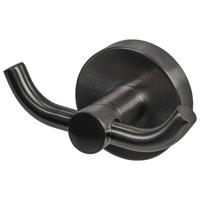 Haceka Kosmos Handdoekhaak dubbel - grafiet gunmetal 1208732 - thumbnail