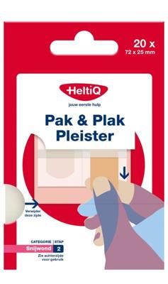 HeltiQ Pak & Plak Pleister Textiel HeltiQ Pak & Plak Pleister Textiel